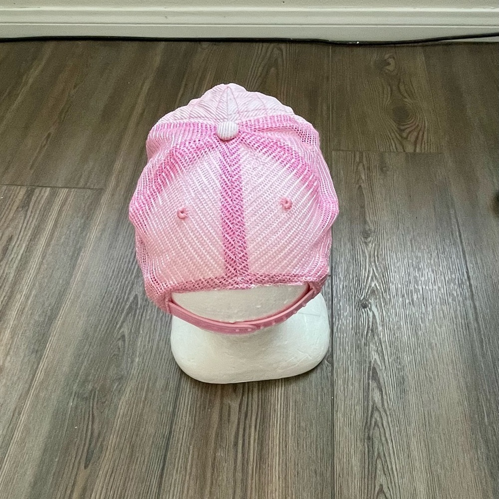 Pink Baseball Cap with Embroidered Logo - Picture 5 of 10